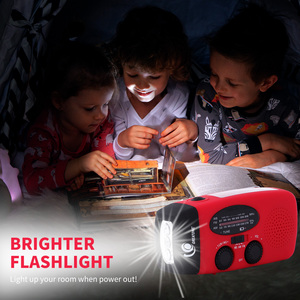 OEM Factory <span class=keywords><strong>Radio</strong></span> solare dinamo NOAA multifunzione con allarme SOS torcia modello 3 e caricabatterie per cellulare - Product Image 5