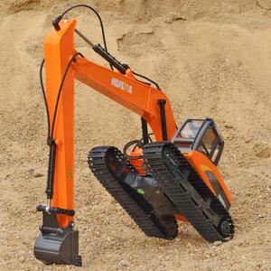 Huina 1551 551 1/14 Scale 15CH Alloy Professional Excavator <b>Remote</b> <b>Control</b> RC <b>Truck</b> - Product Image 5