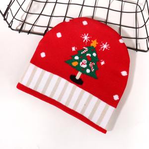 בהתאמה אישית בחגיגות חג המולד החגיגות xmas נושאים santa claus and פעמון עיצובים יוניסקס סרוגים כובעים חורף - Product Image 6