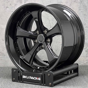 Jantes BZY VSKF forgées en 2 parties 5x114.3 pour <span class=keywords><strong>Nissan</strong></span> GTR <span class=keywords><strong>Skyline</strong></span> R32 <span class=keywords><strong>R34</strong></span> R35, jantes en alliage brossées personnalisées de 18, 19 et 20 pouces - Product Image 5