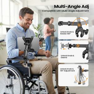 <span class=keywords><strong>Soporte</strong></span> Universal para Teléfono Celular en Manillar de Bicicleta, <span class=keywords><strong>Soporte</strong></span> Ajustable para <span class=keywords><strong>Tablet</strong></span> en Manillar de Motocicleta - Product Image 5