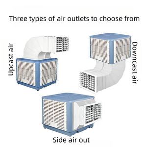 Enfriador de Aire Portátil Grande de 28000m3h, Aire Acondicionado Evaporativo Industrial para Supermercados, Almacenes y Granjas Avícolas - Product Image 5