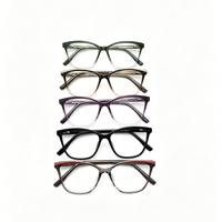 Montures de lunettes à monture complète dégradées, style vintage moderne, lunettes optiques