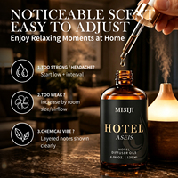 Huile parfumée aux agrumes pour hôtel, 120 ml, pour diffuseur d'air AromaTech, parfum longue durée, intensité de parfum réglable, ambre