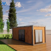 Maisons préfabriquées faciles à assembler, cabane portable, maison modulaire mobile en kit, conteneur d'expédition, structure en acier à vendre