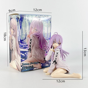 Bruja errante de 10CM: el viaje de Elaina Kawaii Girl <span class=keywords><strong>Sexy</strong></span> Toy PVC figurita figura de Anime - Product Image 6