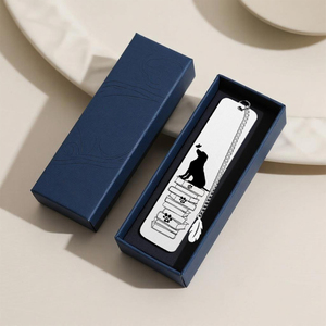 Personalizado Diversão Padrão <span class=keywords><strong>Metal</strong></span> Marcadores Provérbio Aço Inoxidável Artesanato Livro Clipe Borla Acessórios Museu Galeria Cultural e Criativa - Product Image 6