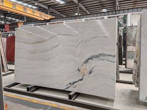 Hot Seller Modern Furniture Design Dalle de pierre de quartzite Prix compétitif avec surface polie imperméable pour une utilisation en intérieur - Product Image 4