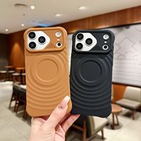 Coque Magnétique Antichoc avec Airbag pour iPhone 17 16 Pro Max, Recharge Magnétique Puissante, Housse Arrière Robuste, Coque de Protection Renforcée