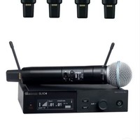 Microphone sans fil numérique SLXD4/SM58 BETA58A - Microphone de performance professionnel un-à-un