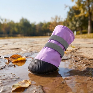 Botas <span class=keywords><strong>de</strong></span> Lluvia para Perros al por Mayor con Suela Suave, Transpirables e Impermeables, Hechas <span class=keywords><strong>de</strong></span> Tela - Product Image 4