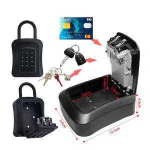 Caja de Seguridad Inteligente TTLock Tuya, con Llave, App/Código/Contraseña, Montaje en Pared para Exteriores, para <span class=keywords><strong>Airbnb</strong></span>, Metal/ABS Personalizable, Impermeable IP65 - Product Image 6