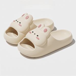 Pantuflas de Interior Ecológicas Estilo Coreano, Suela de PVC, Entresuela de Microfibra, Parte Superior de Tela Elástica, Ligeras, Antiolor - Product Image 6