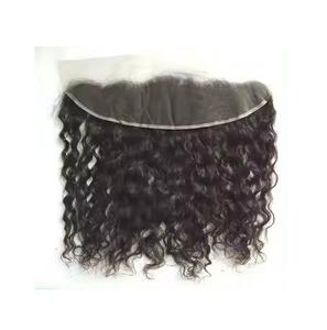 Vente en gros d'extensions de cheveux indiens Remy vierges brésiliens de haute qualité droites naturelles pour lace frontal bundle - Product Image 1