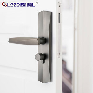 Legdis Lever Lock Zinc Alloy Pearl Black Solid Wood Door Lock For Bathroom Bedroom Kitchen Doors - Product Image 2