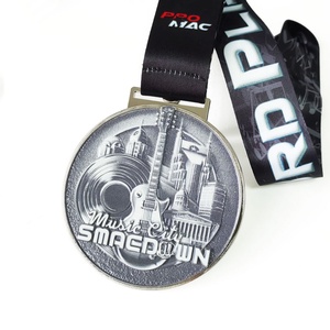 Fabricante de Medallas, Medallas Deportivas 3D de Metal al por Mayor, Premios de Oro para Triatlón, Maratón y Carreras, Medallas Personalizadas con Impresión UV - Product Image 2