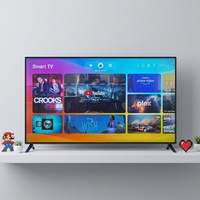 Ultra HD 4K Android WebOS Google Custom Smart TV 43/55/65/75/98/85/110 Inch Layar LCD LED dengan Wifi untuk Hotel