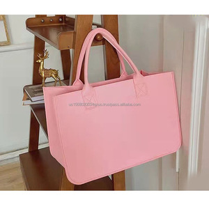 New Product Felt Tote <b>Bag</b> Felt <b>Women</b> Handbags - Product Image 3