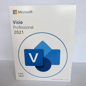 <span class=keywords><strong>Visio</strong></span> Professional 2021 กล่องคีย์การ์ดแบบขายปลีก แพ็คเกจพีซีครบชุด พร้อมการเปิดใช้งานออนไลน์ รับประกันการใช้งานอินเทอร์เน็ตสำหรับระบบปฏิบัติการ มีสินค้าในสต็อก - Product Image 1