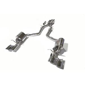 Système d'échappement Catback à commande à distance TLS pour Mercedes-Benz <span class=keywords><strong>E55</strong></span> <span class=keywords><strong>AMG</strong></span> <span class=keywords><strong>W211</strong></span> en acier inoxydable poli miroir, épaisseur 1,5 mm, avec silencieux à valve - Product Image 6