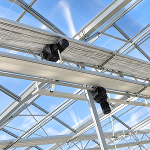 Serre à panneaux en polycarbonate à privation de lumière, système de blocage de la lumière automatisé pour ferme et environnement contrôlé - Product Image 3