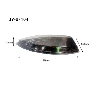 กล่องบรรจุอาหารพลาสติกแบบใช้แล้วทิ้งจากโรงงาน JY-87104 กล่องซูชิพลาสติก กล่องใส่<span class=keywords><strong>ปลา</strong></span>พลาสติก บรรจุภัณฑ์อาหารพลาสติก - Product Image 5