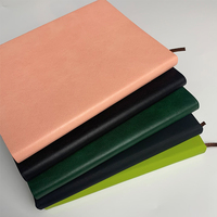 Agenda A5 en cuir PU personnalisé avec logo Carnet de notes cartonné personnalisé Journal en papier vente en gros de cahiers sur mesure