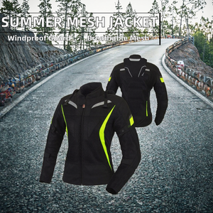 Chaqueta de Motociclismo Transpirable de Malla para Verano, Estilo Ghost Racing, Motocross, Todoterreno, Resistente al Viento, para Turismo - Product Image 2