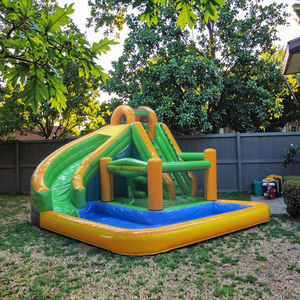 Hộ gia đình nhỏ trượt nước Inflatable cho trẻ em và người lớn trượt nước lâu đài Inflatable cho các sự kiện vui vẻ - Product Image 2