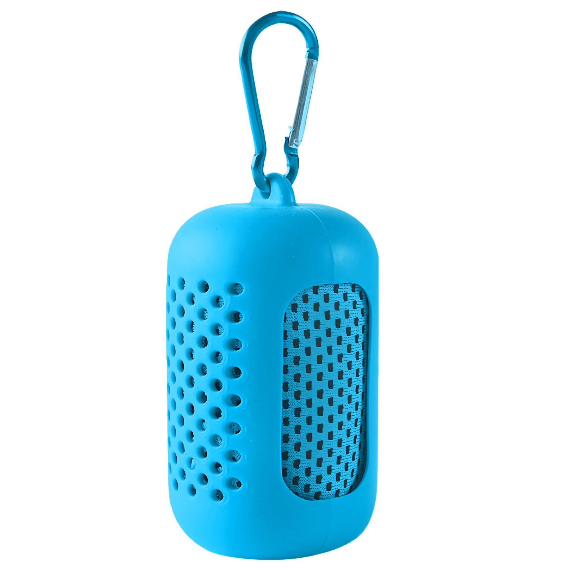 colorful Silicone Sleeve Towel [Sky Blue]