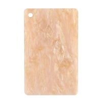 Plaque acrylique PMMA moulée effet vague d'eau en mica de 3 mm avec services de pliage et de découpe pour cloisons intérieures et décoration de barres rétroéclairées
