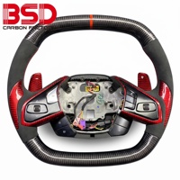 Volant de course personnalisé haut de gamme en fibre de carbone pour Chevrolet Corvette C8 Coupé Stingray C7 ZR1 Z06 Z07 2020-2027