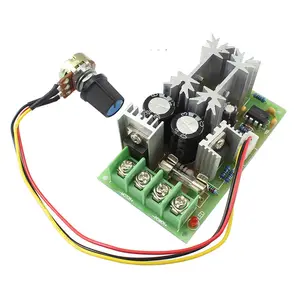 PWM DC Regolatore di Velocità del Motore Interruttore DC 20A Corrente Regolatore di Tensione 10-60V PWM Ad Alta Potenza Modulo di Azionamento 60A 12V 24V 36V 48V