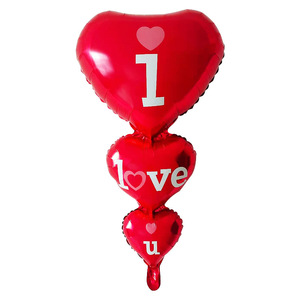 Vente en gros usine – Ballon en aluminium LOVE 50x98cm pour <span class=keywords><strong>mariage</strong></span>, décoration de la maison et arrangements floraux - Product Image 1