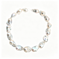 Grandes perles baroques Edison cultivées en eau douce, 14-17 mm, blanches et colorées, irrégulières, pour la vente en gros