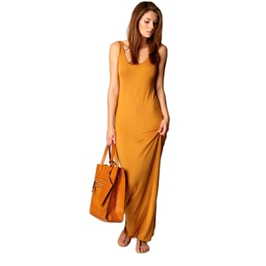 Vestido de Verano para Mujer, Sexy, Tipo Chaleco, Manga Corta, Ajustado, Hombros Descubiertos, Casual - Product Image 1