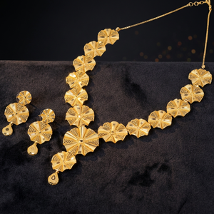 Collares de Microformado Chapados en Oro, Joyería Tradicional para Bodas y Ocasiones Especiales, Latón Chapado en Oro, Oro Laminado para Mujer - Product Image 4