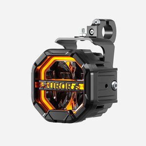 Đèn pha LED hai màu vàng trắng Aurora Driving System dành cho xe máy, mô tô - Product Image 4