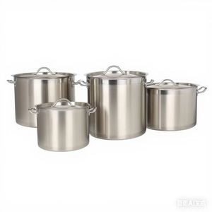 Marmite, Traiteur Commercial/domestique épaissi En Acier Inoxydable 201 Avec Couvercle Pour Cuisinière à Gaz/cuisinière à Induction (8,8-113 L) (taille : 8,8 L