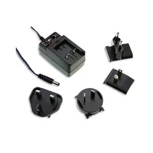 Meanwell GE12I09-P1J 9v interchangeable wall mounted power adapter