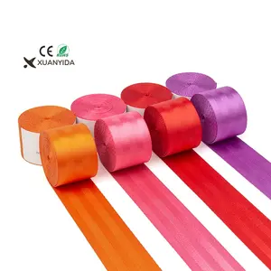 Fashion orange pink red purple safety seat belts