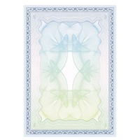 Papier de certificat de sécurité professionnel A4 personnalisé avec filigrane et fil de sécurité Fournisseur d'impression UV invisible en fibre