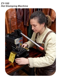 Nueva Máquina de Estampado en Caliente Manual 220V <span class=keywords><strong>para</strong></span> Grabado de Logotipos y Letras en Cuero, Ideal <span class=keywords><strong>para</strong></span> Regalos DIY - Product Image 2