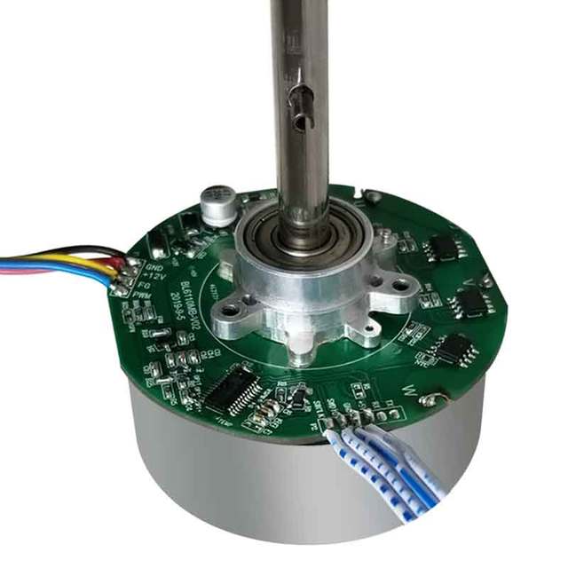 Customizable 3 Phase Low Noise High Speed Small Brushless DC Motor 25W 12 Volt BLDC Motors 24 Volt Brushless DC Motor