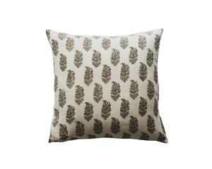 جديد ورقة زرقاء طباعة القطن أغطية وسادة رمي لوسائد الأريكة الزخرفية لغرفة المعيشة أنيقة بوهو لطيف في الهواء الطلق - Product Image 1