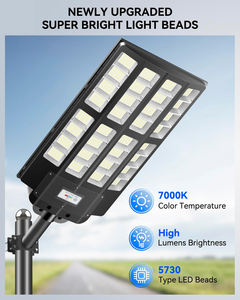 Lampadaire Solaire Tout-en-un LED Extérieur Ultra-Puissant 1200W 1500W 2000W avec Batterie Grande Capacité en ABS et PC – Vente en Gros - Product Image 6