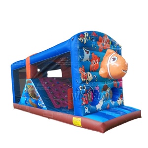 Winsun sân chơi ngoài trời cá theo chủ đề chướng ngại vật bơm hơi lâu đài <span class=keywords><strong>bouncy</strong></span> cho trẻ em - Product Image 1