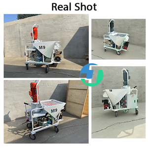 M9 chất lượng cao thạch cao phun máy vữa trát vữa máy thạch cao trạm tường Putty phun máy - Product Image 5