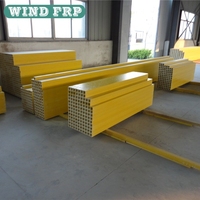 Profils en fibre de verre extrudée anti-corrosion MARINE avec service de découpe, couleurs personnalisées et classe d'ignifugation ASTM E84 Classe 1
