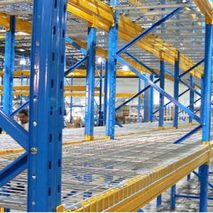 Étagères en acier galvanisé personnalisées de haute qualité entrepôt de stockage bâtiment grillage platelage étagères empilables étagères - Product Image 3